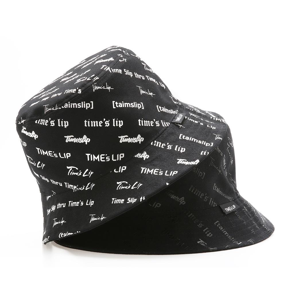 Taimseullib Logo Play Reversible Bucket Hat Black_Tkc07301