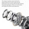 Wireless BT 5.4 Earbuds Music Headphones with Noise Reduction Microphone Sweatproof Sport Headset