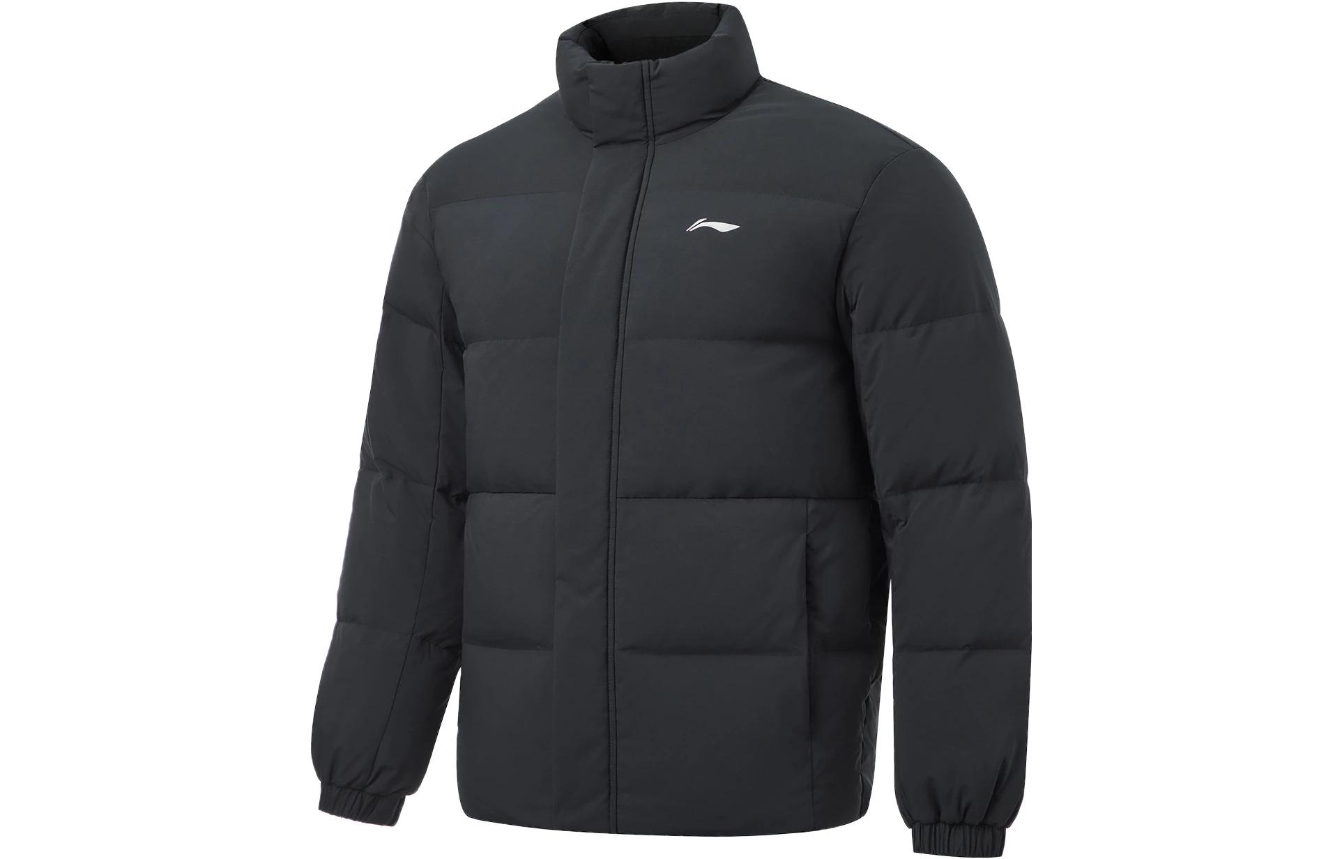 Li Ning Fitness Collection Hot Pots Down Collection Down Jacket Men s Black AYMT105-3 3XL