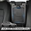For Honda Civic 2025 2025 2025 Center Console Hidden Storage Box Black Car Armrest Organizer Tray For 11th Honda Civic Hatchback