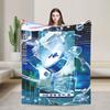 Frutiger Aero Blanket Quality Super Soft  Bedding Throws Autumn Decorative Living Room Novelty Bedspread