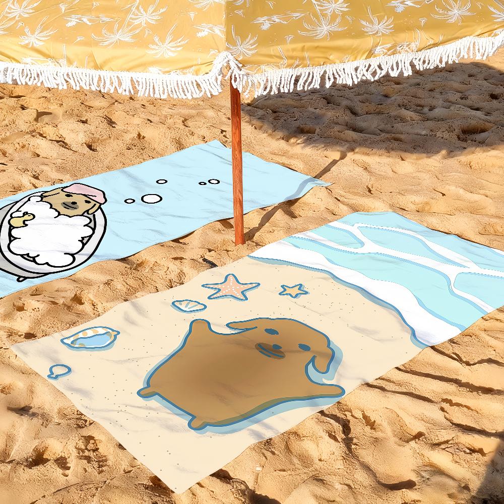 Cartoon Cute N-Nudaeng Towel Towels For Beaches Yoga Studios Gyms Hot Springs Swimming Pools And Picnics