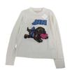 Women's Wool Blend Heart Happy Dog Pattern Sweater - Round Neck Pullover, 2026 New Style