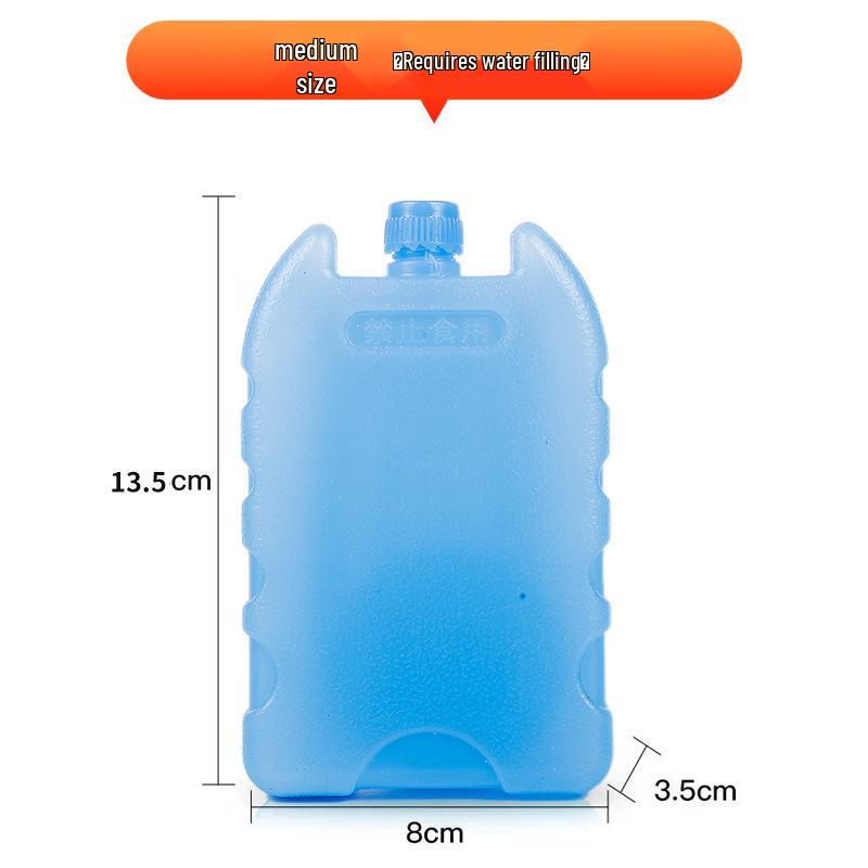 Reusable Ice Pack: Blue Ice Crystal Box for Cooling and Preservation