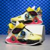 Boys shoes  autumn new children's sports shoes rotary button leather waterproof primary school basketball shoes cool