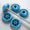 Pack of 4 Lightweight ABS Pusher Disc for Adhesive Guns Feature 50mm Diameter Push Head for Increased Thrust Easy Installation No Tool
