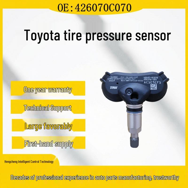 

Toyota Sequoia/Sienna/Tundra Tire Pressure Sensor 426070C070 TPMS Rubber