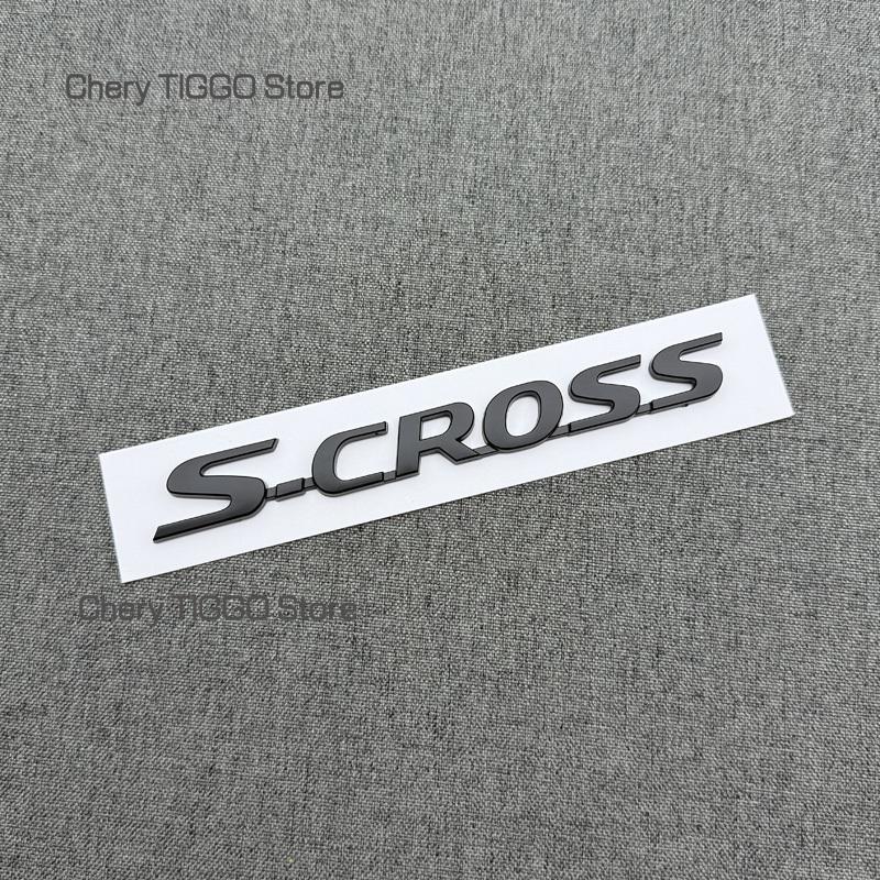 Car Accessories Emblem Badge Car Stickers Decal for SUZUKI SWIFT ALTO ALTO SX4 VITARA ALIVIO S CROSS Letter Rear trunk Sticker