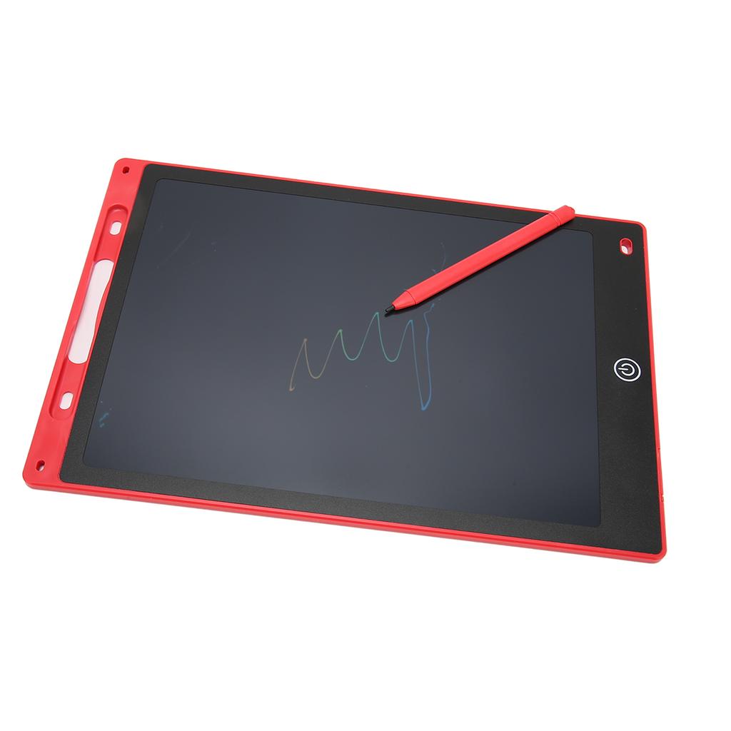 LCD Writing Tablet for Kids Erasable 12 Inch Color Screen Pressure Sensitive Doodle Pad Drawing