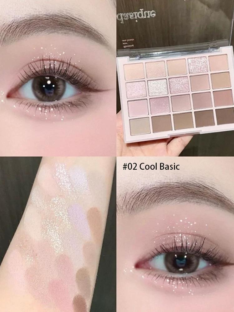 Eyeshadow Palette for Makeup Artists, New Spring Product, Capel Cool and Warm Tone Nude Makeup, Creating a Mood, All-In-One Solution by Dai Xi Ke