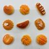 10pcs Mini Food Bread Miniature Dollhouse Decor Flatback Embellishments DIY Scrapbooking for Girls Hairpin Headband Gifts