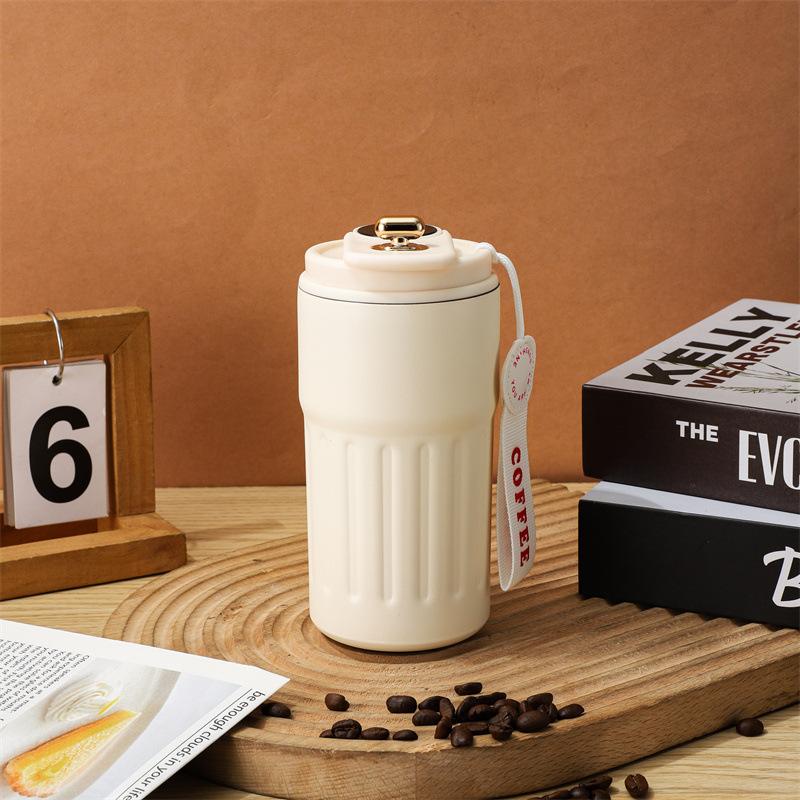 316 Stainless Steel Thermos Cup Smart Temperature Display Coffee Cup Household Mini Casual Cup Outdoor Portable Water Cup
