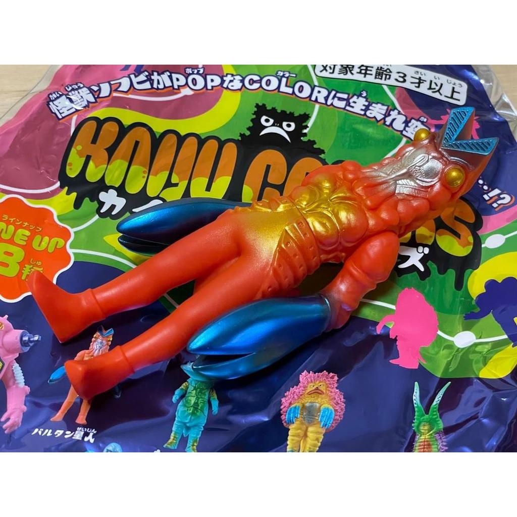 Used Don Quijote Limited Kaiju Colors Baltan Alien Soft Vinyl Bandai Figure Tsuburaya Pro Ultraman Donki