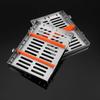 5Pcs/10 Pcs Dental Surgical Sterilization Autoclave Cassette Tray Box Rack Rubber Linker Instrument Clinic Disinfection Holder