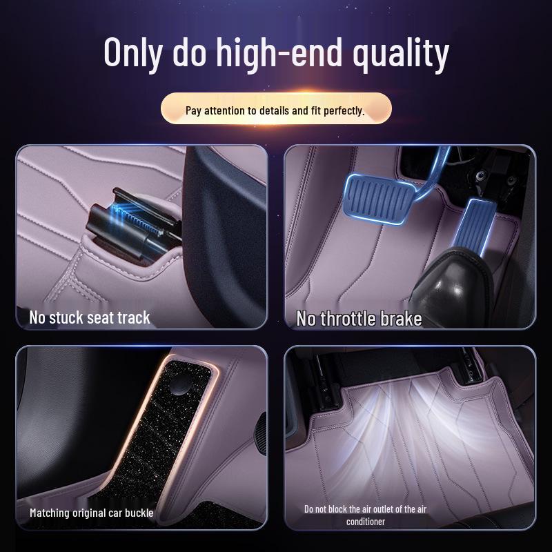 2024 Dongfeng Nano 01 Full Coverage Floor Mats for Car Interior Modification