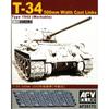 AFV Club 1/35 T-34 Tank 500mm Wide Cast Links