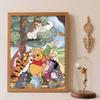 Pooh Friends Diamond Painting 5D Handmade DIY Gift Diamond Painting Set Art Home Decor