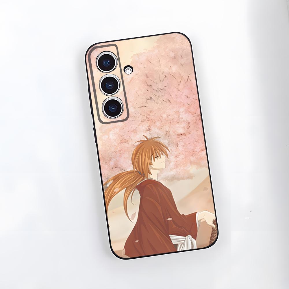Rurouni Kenshin Anime Phone Case For Samsung A25 A13 A33 5G A54 A36 A35 A56 A52 A14 Shockproof Soft Cover