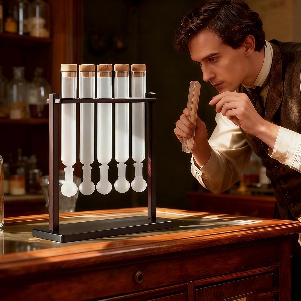 A Set Of Plus A Wooden FrameInfuser Humidifier