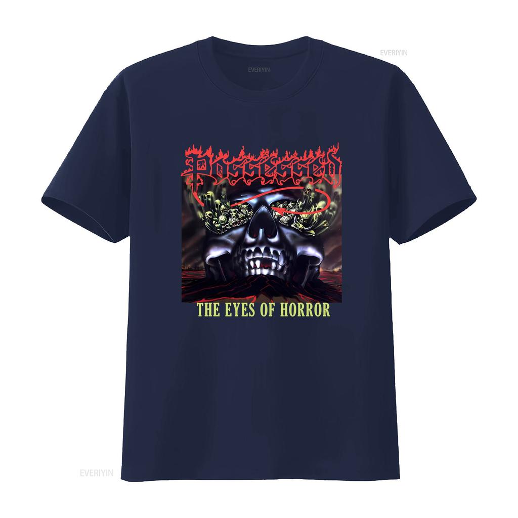 Besessen Die Augen Des Horrors T-Shirt Death Metal Band Print Erhältlich in S XL 2XL 3XL Neu Lang oder s vintage Gewaschen