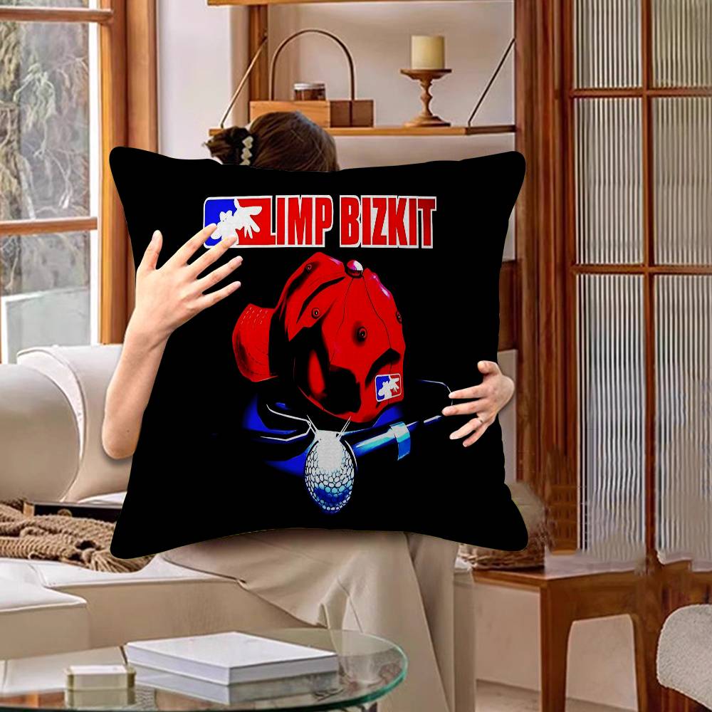 Pop Hot Band L-Limp Bizkit Pillowcases Home Bedding Decorative Pillow Cover Wedding Super Soft Pillow Case
