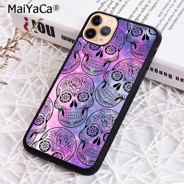 Mexican Sugar Skull Phone Case For iPhone 17 Air 16 pro max 15 14 plus 12 13 Shell Cover coque