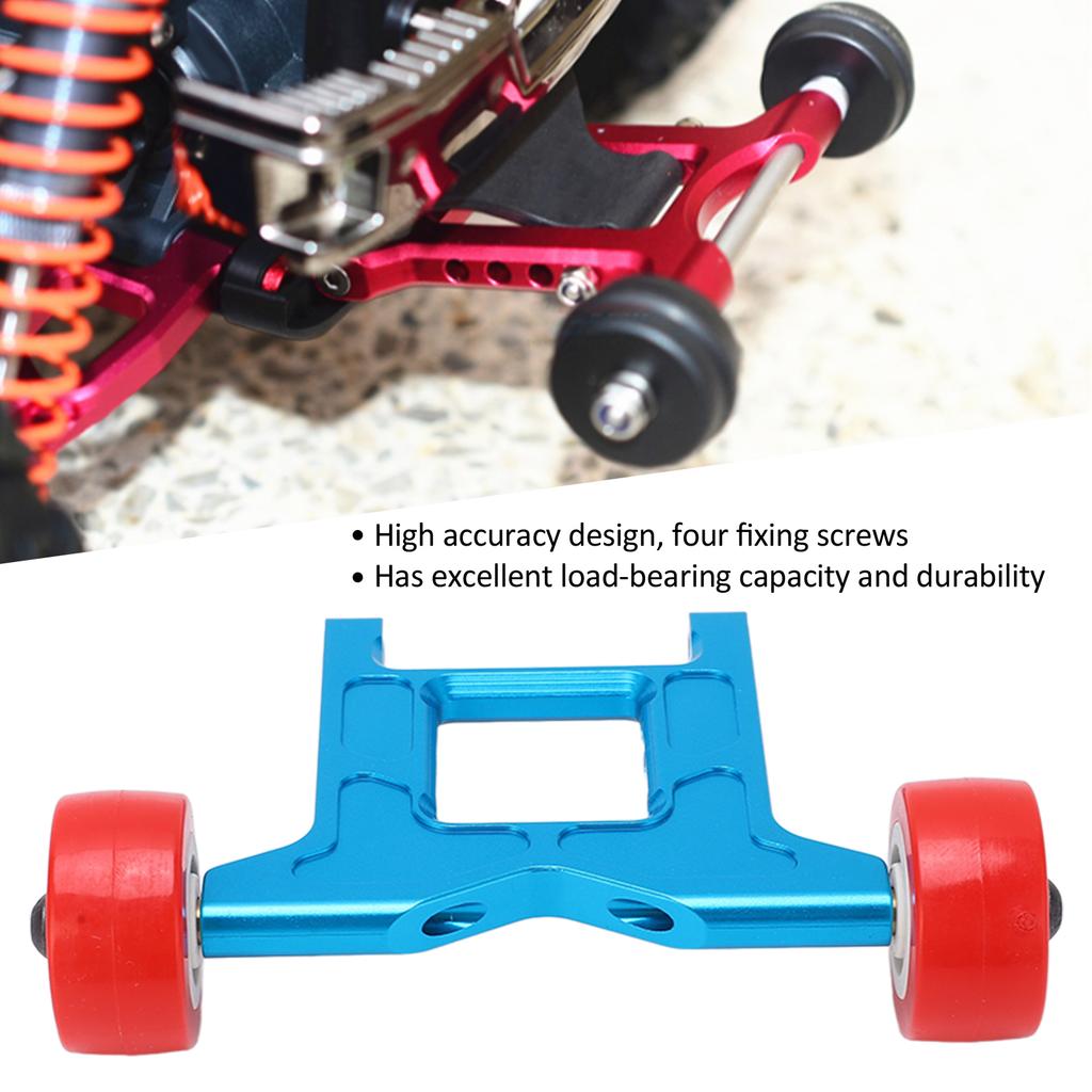 RC Porous Rear Anti Rolling Wheel Head Up Wheel for     for   1Celsius10 RC Car