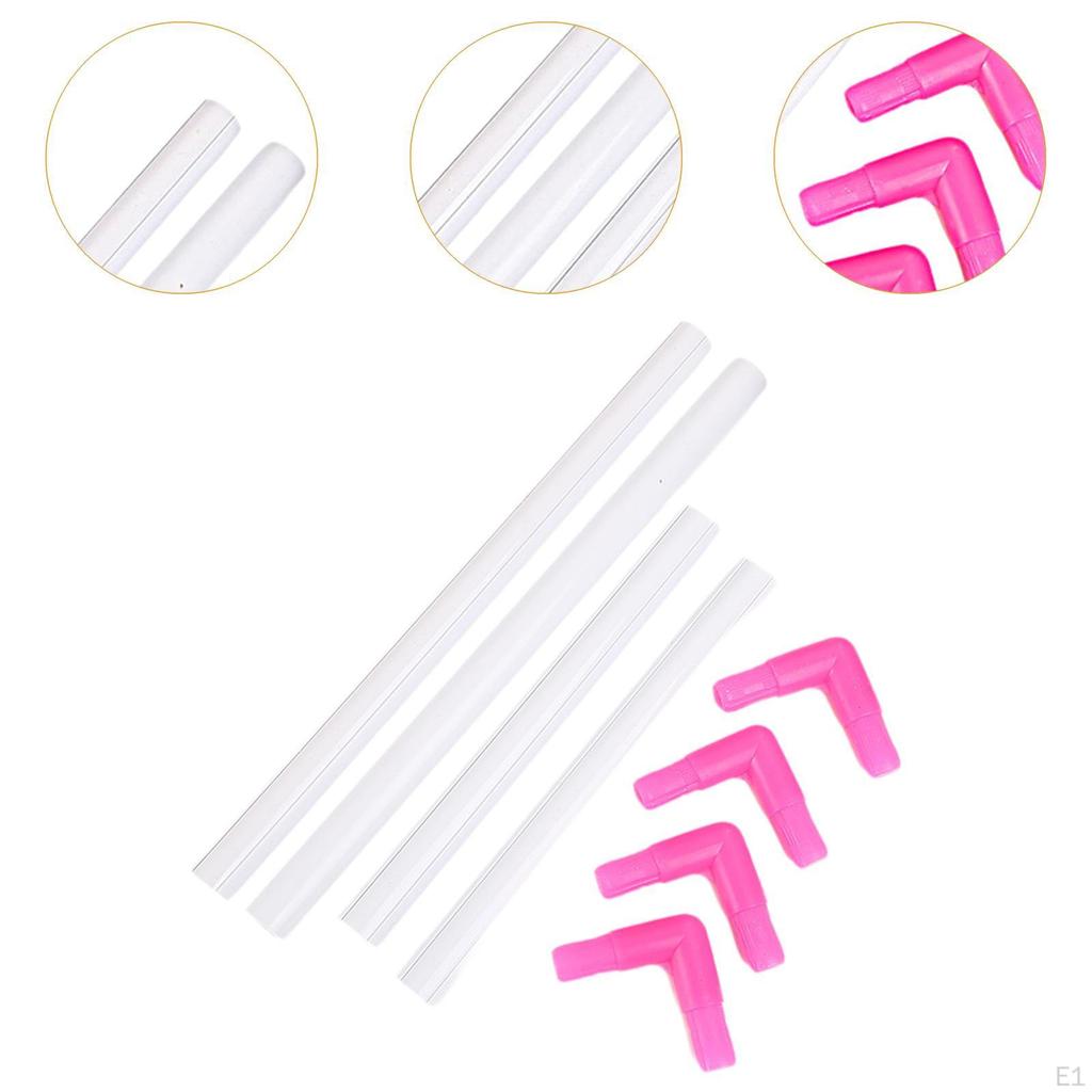 Cross Stitch Frame Embroidery Hoop Clip Lightweight Beginners Projects Holder Stand