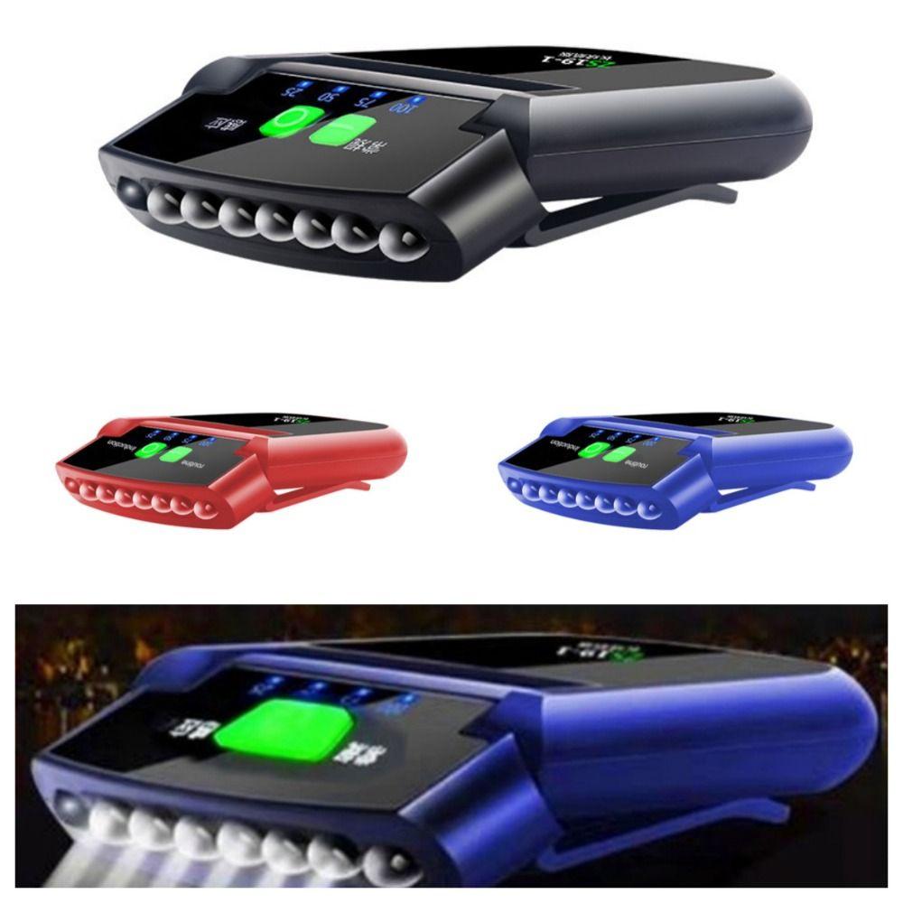 

Super Bright Clip Cap Lamp Adjustable Angle Hat Sensor Headlamp Cap Clip Head Light Outdoor