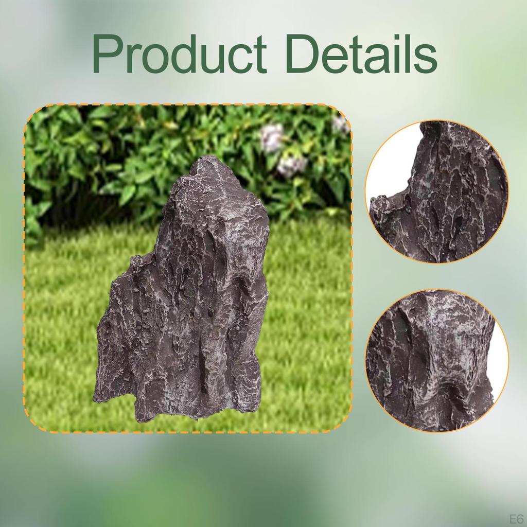 Artificial Landscape Rock Stone Realistic Versatile Landscaping Decor Faux for