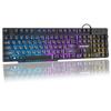 Spanish Keyboard Illuminated Gaming Pc Keyboards Computer Gamer Usb with ñ Led Clavier Wired Luminous By Cable
