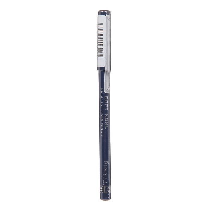 RIMMEY Crayon pour les yeux Soft Khol Kajal - Résistant à la décoloration - Denim bleu 021 - 1,2 g
