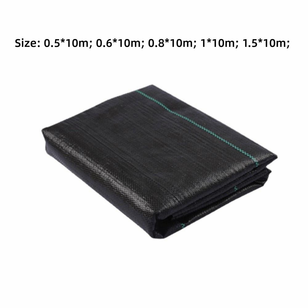 Multi-size Weed Blocking Cloth Black Weed Barrier Fabric Practical Weed Control Mat Gardening Tool