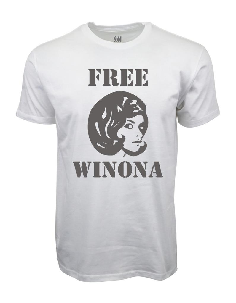 90s ΔΩΡΕΑΝ ΓΡΑΦΙΚΟ ΛΕΥΚΟ T-SHIRT WINONA