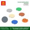 126Pcs/lot 67095 Tile Round 3x3 Building Blocks Moc Color Accessories Compatible with Brick DIY Spare Parts Toy Gift