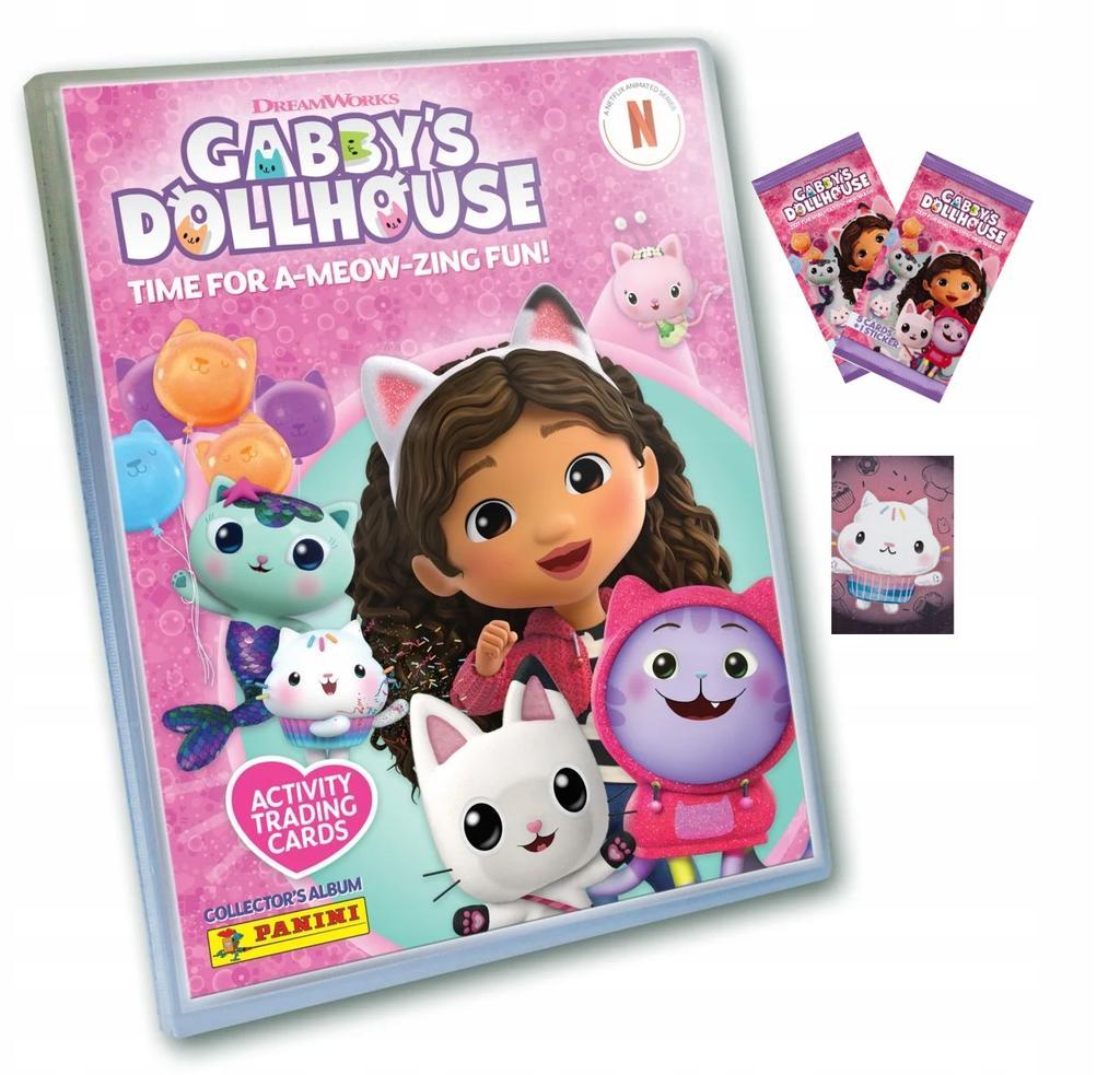 Panini Cards Gabby's Dollhouse Starter Set 15 Collectible Cards