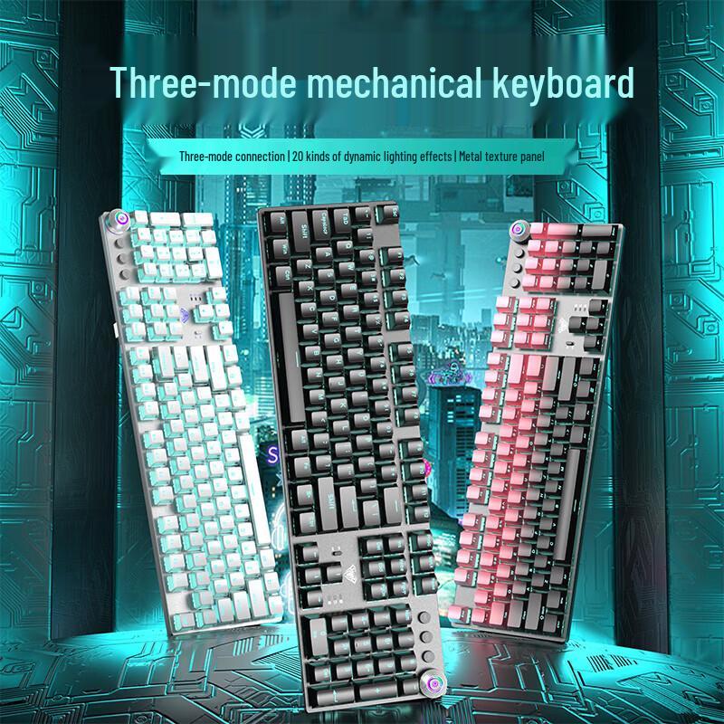 AULA F2088Air 104-Key Triple-Mode Mechanical Keyboard