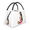 Hinano Tahiti Insulated Lunch Bag for Women Bento Storage Food Boxes Portable Container Cooler Thermal Lunch Box Tote