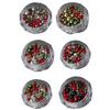 Christmas Nail Rhinestones Nail Supplies Gems Round Pearls Nail Accessories