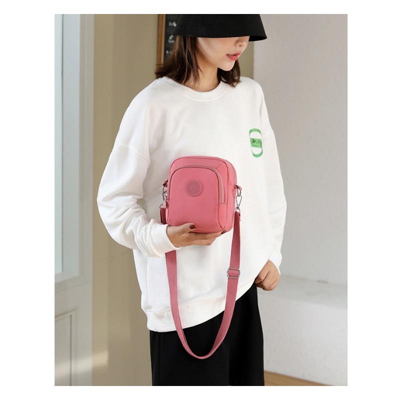 New Minimalist Multifunctional Fashion Small Crossbody Bag Nylon Fabric Women Bag Casual Bag Shoulder Crossbody Bag Coin Purse