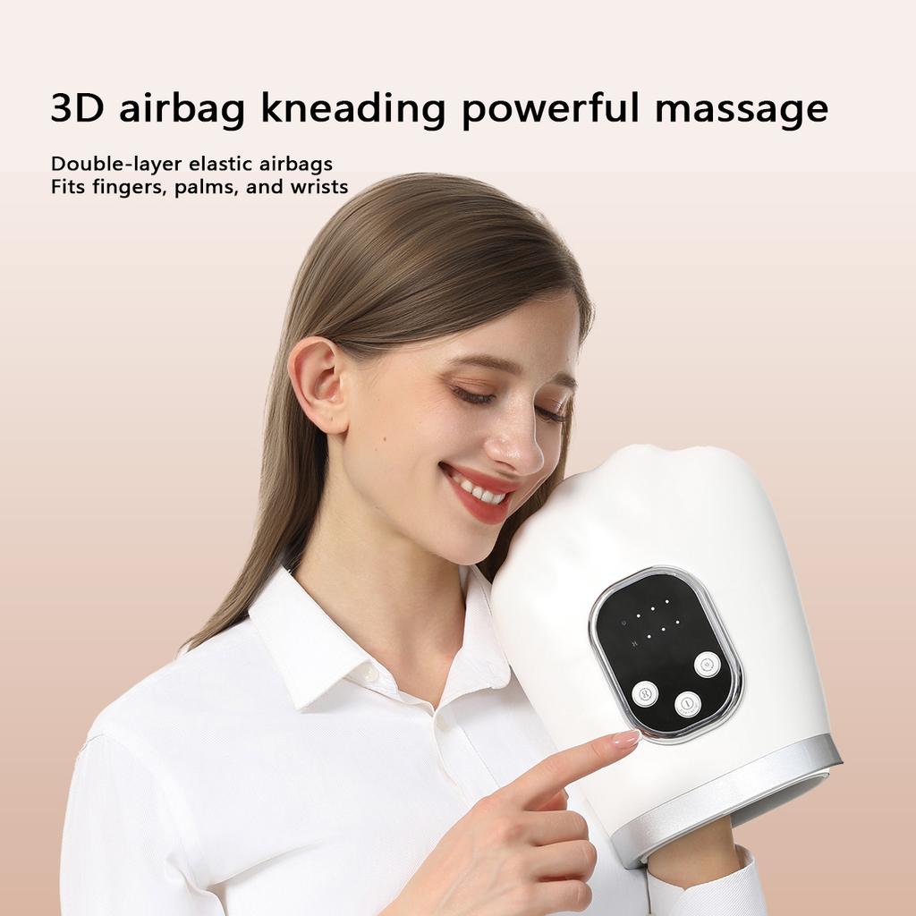 Xiaomi USB airbag hand massager with 3 levels of hot compress and 3 levels of strength to soothe and relax the hands