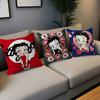 B-Betty Girl B-Boop Lucky Dragon Pillow Cover Sofa Cushion Cover Home Room Decoration Children Gift