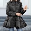 Γυναικείο χειμωνιάτικο μπουφάν με μακρύ βαμβακερό παλτό Parka Dress Down