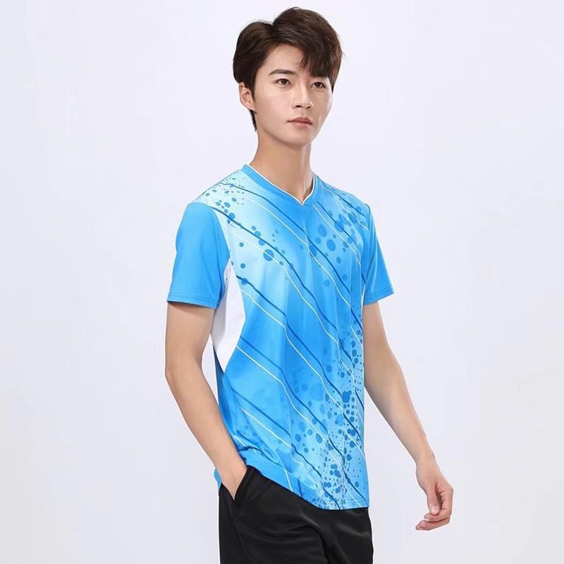 Quick-dry Badminton Shirt Set Unisex Tennis Table Sportswear Custom Print