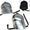 Set Cazan Medieval Pereche Armura Oțel Carbon Mărime Reală Adult