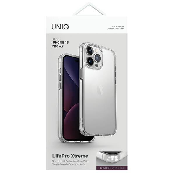 Uniq Etui Lifepro Xtreme Iphone 15 Promax 6.7 Przeźroczysty/Crystal Clear