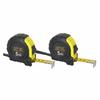 2pcs Easy to Read Tape Measure Rubber Protective Casing Measuring Tape Metric Inch Tape  Home Craft