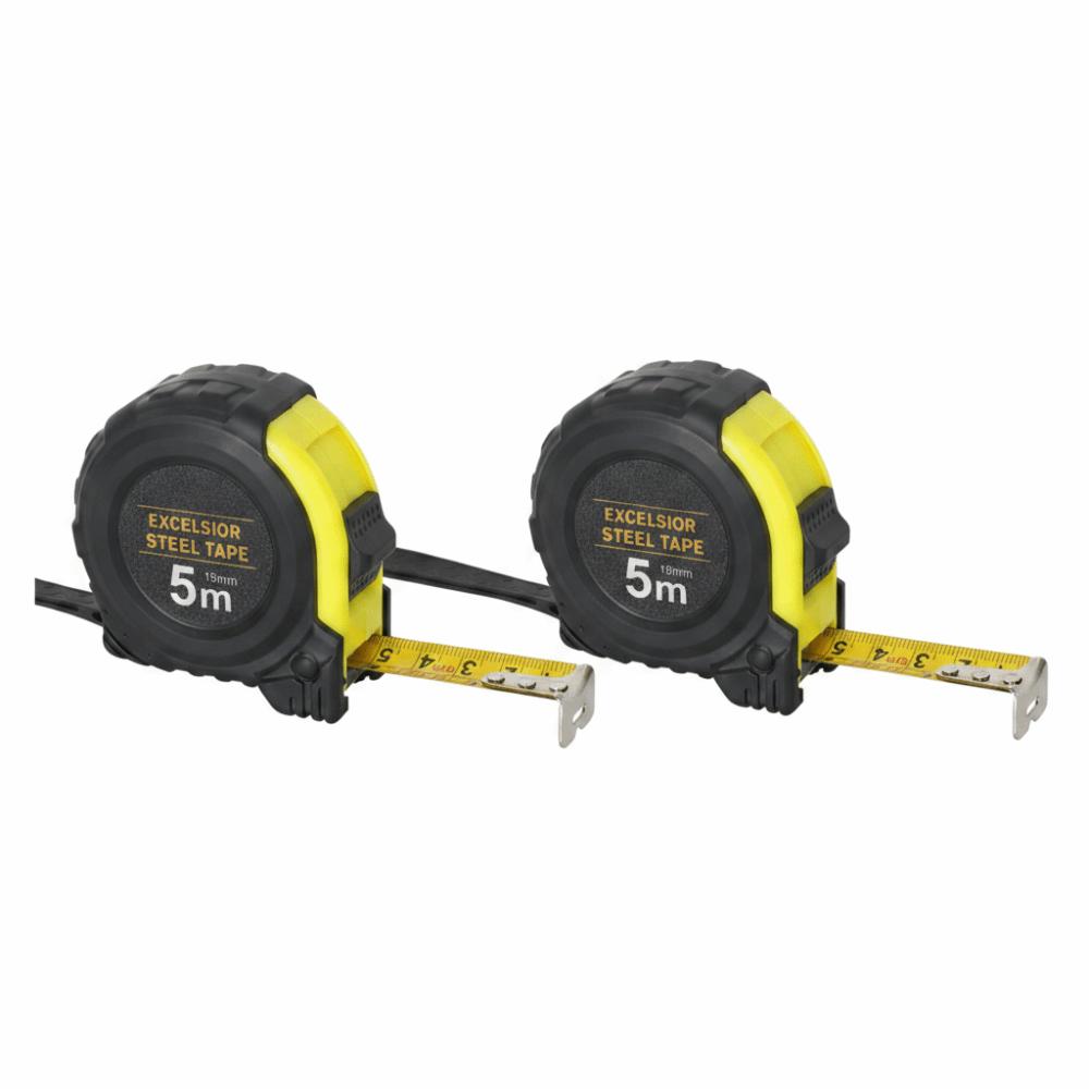 2pcs Rubber Protective Casing Retractable Tape Measure Measuring Tape Industrial Use