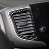 Carbon Fiber Center Console Air Vent Frame Sticker For Honda Pilot 2016-