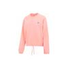 Sports Casual Short Sleeve Crewneck Sweatshirt Women Sweatshirt Pink 623455-63